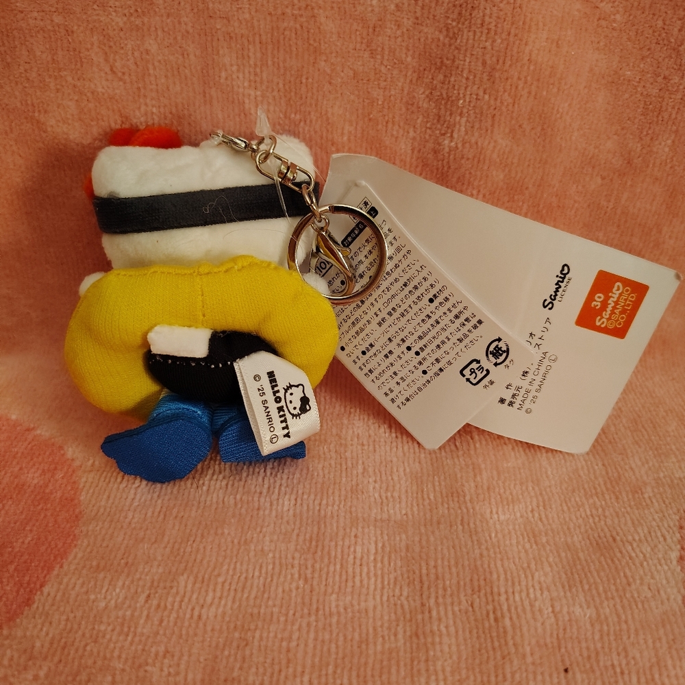 EXCLUSIVE - Hello Kitty Officially Licensed "Snorkeling Kitty" Purse Pal Plushie - Picture 7 of 8